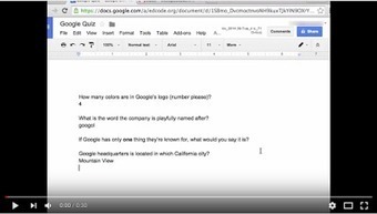 Google Docs Addon to easily Create Quizzes, Polls and Forms via @medkh9 | iGeneration - 21st Century Education (Pedagogy & Digital Innovation) | Scoop.it