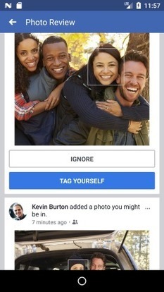 Facebook vous informe si une photo de vous est partagée | Smartphones et réseaux sociaux | Scoop.it