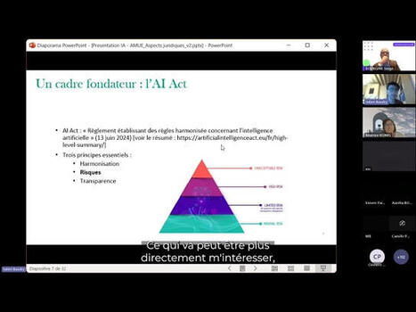 Enjeux juridiques de l'IA à l'Université : encadrer les usages scientifiques et documentaires | InfoDoc - Information Scientifique Technique | Scoop.it