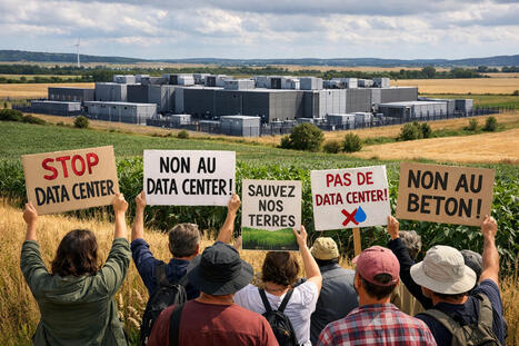Oppos&eacute;s &agrave; l&rsquo;implantation de datacenters, les collectifs de rivera ... | Num&eacute;rique responsable | Scoop.it