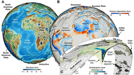 Most detailed geological model reveals Earth’s past 100 million years | Amazing Science | Scoop.it