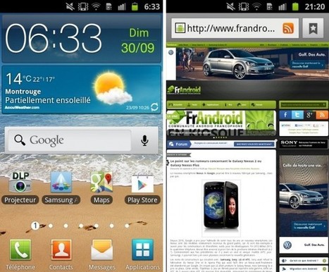 smartphone avec pico-projecteur intégré :  Samsung Galaxy Beam GT-I8530 - FrAndroid | François MAGNAN  Formateur Consultant | Scoop.it