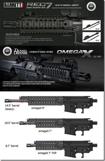 Barret REC7 Gas Block Kit & Daniel Defense ... - ArniesAirsoft | Thumpy's 3D House of Airsoft™ @ Scoop.it | Scoop.it