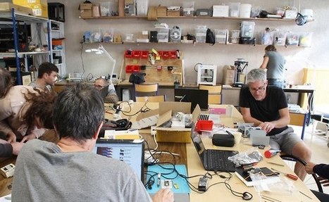 Le fablab o&ugrave; l&rsquo;on apprend &agrave; se r&eacute;parer soi-m&ecirc;me - Actus startups | UseNum - Ressources p&eacute;dagogiques | Scoop.it