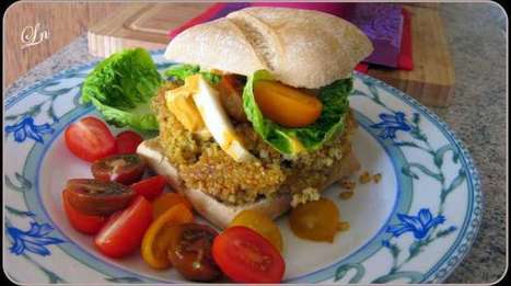 Burgers de pois chiches et de millet - Recette par Keskonmangemaman? | Huiles végétales | Scoop.it