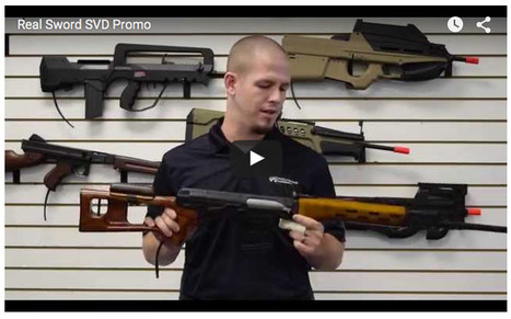 Real Sword + Wolverine Hydra = ONE NICE DRAGUNOV! - YouTube! | Thumpy's 3D House of Airsoft&trade; @ Scoop.it | Scoop.it
