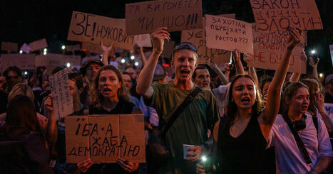 Protester i Kiev – Ukraina klubbar kontroversiell lag | 1Uutiset - Lukemisen tähden | Scoop.it