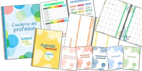 Cuaderno del profesor y agenda 2020/2021 gratis y descargable RECURSOSEP  | TIC & Educación | Scoop.it