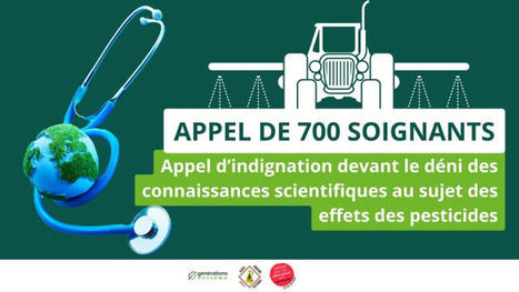 Pesticides : l'Appel des 700 soignants | Toxique, soyons vigilant ! | Scoop.it