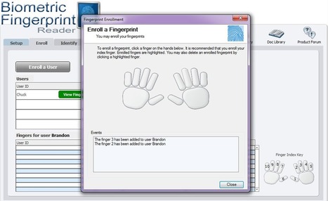 Biometric Fingerprint Reader Plug-in for FileMaker Pro Security | Learning Claris FileMaker | Scoop.it