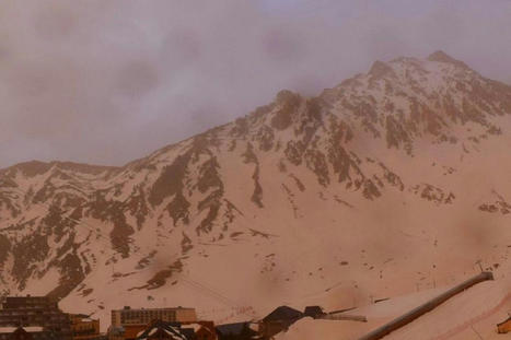 Pyrénées : les particules de sable du Sahara tombées en février dernier ont un impact sur la fonte des neiges | Vallées d'Aure & Louron - Pyrénées | Scoop.it