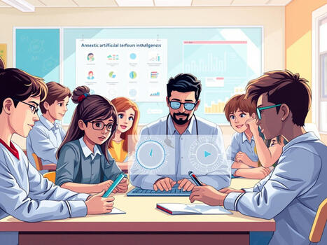 Una revisión sistemática de la literatura sobre la alfabetización en inteligencia artificial generativa en la enseñanza | Educación a Distancia y TIC | Scoop.it