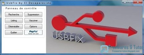 UsbFix : un outil pour désinfecter les clés USB et autres supports amovibles | Geeks | Scoop.it