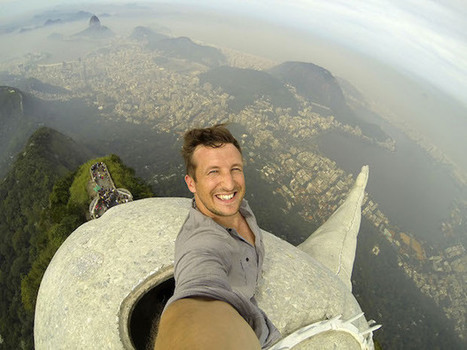 Photographer Takes Epic Selfie with Christ the Redeemer Statue, GoPros His Climb to the Top | Mobile Photography | Scoop.it
