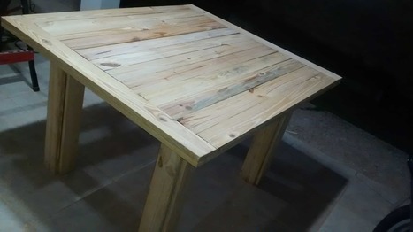 Beautiful Sturdy-legged Pallet Coffee Table | 1001 Pallets ideas ! | Scoop.it