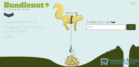 Bundlenut : un service en ligne pour partager facilement des listes de liens | Geeks | Scoop.it
