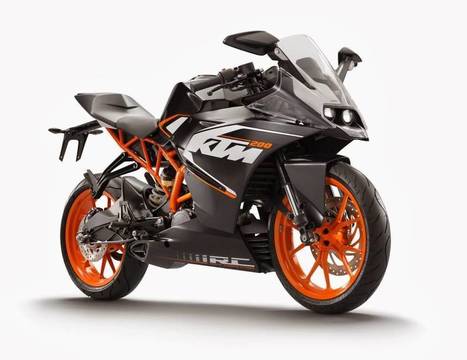 Official Photo of KTM RC200 | Maxabout Motorcycles | Scoop.it