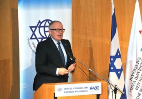 Pour Frans Timmermans de la Commission europ&eacute;enne, l'Europe ne peut exister sans les juifs | ACTUALIT&Eacute; | Scoop.it