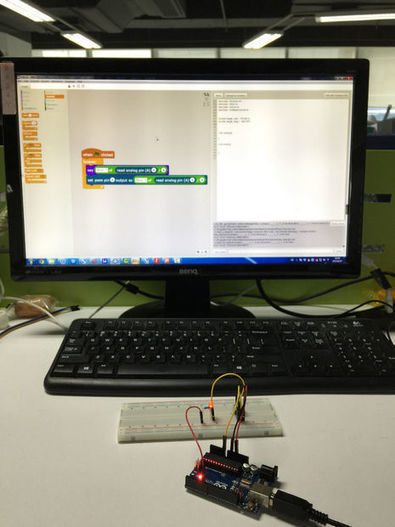 How to Use MBlock Software to Control Arduino UNO Board - Potentiometer With LED Light: 5 Steps | tecno4 | Scoop.it