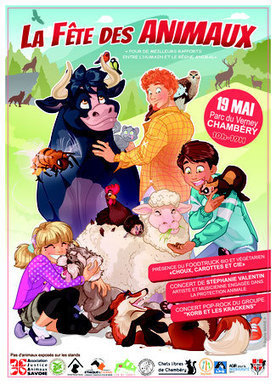 Association Justice Animaux Savoie : "19/05 au Verney, «La fête des animaux» | Ce monde à inventer ! | Scoop.it