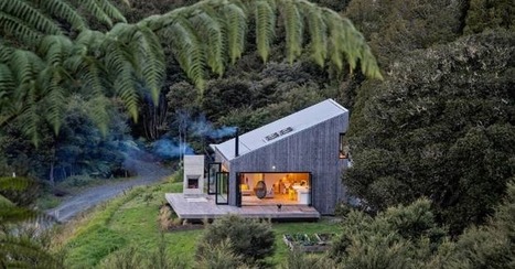 [Inspiration] Charmante petite maison bois nichée dans le Bush Land en Nouvelle Zélande | Build Green, pour un habitat écologique | Scoop.it