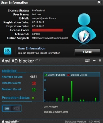 Logiciel professionnel gratuit Anvi AD Blocker Pro 2.2 2014 Licence gratuite Bloque les publicités | Logiciel Gratuit Licence Gratuite | Scoop.it