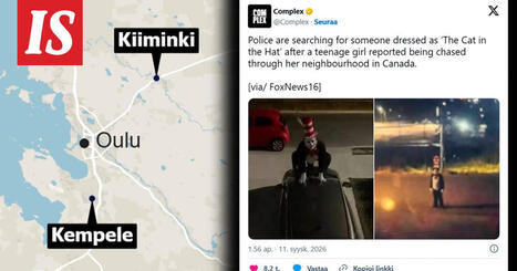 Kaleva: Poliisipartio etsi kissahahmoa | A1Uutiset | Scoop.it