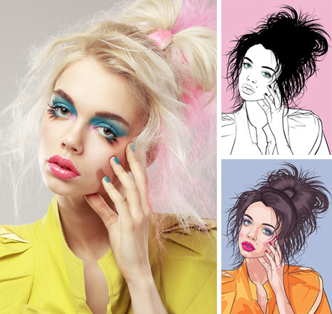 Vector Portraits for Beginners - Tuts+ Course | Drawing and Painting Tutorials | Scoop.it