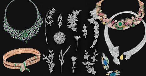 Des fleurs, des plantes et même des insectes… quand la nature inspire les plus beaux bijoux de haute joaillerie | Variétés entomologiques | Scoop.it