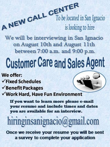 Call Center Coming to Cayo | Cayo Scoop!  The Ecology of Cayo Culture | Scoop.it