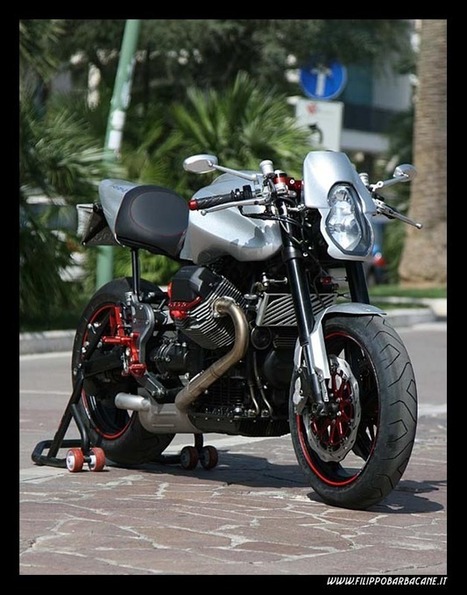 Moto Guzzi cafe racer | Philip ~ Grease n Gasoline | Cars | Motorcycles | Gadgets | Scoop.it