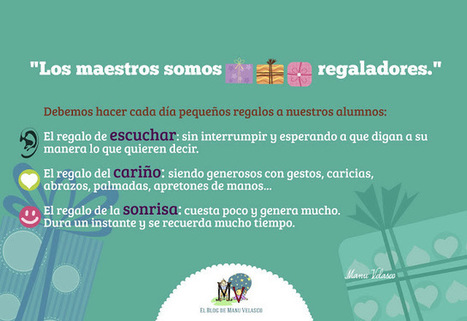 Los maestros somos regaladores | Scoop-it-Ajos para educar y orientar | Scoop.it