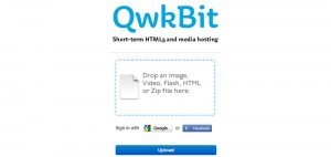 QwkBit, un servicio de alojamiento web temporal, sencillo y gratuito | Las TIC y la Educación | Scoop.it