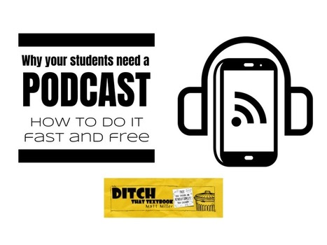 Why your students need a podcast: How to do it fast and free | Daring Ed Tech | Scoop.it