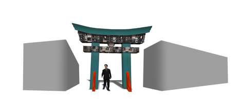 SHRINE: A Torii Gate (where the spirits are more likely to hear your prayers) | 1001 Recycling Ideas ! | Scoop.it