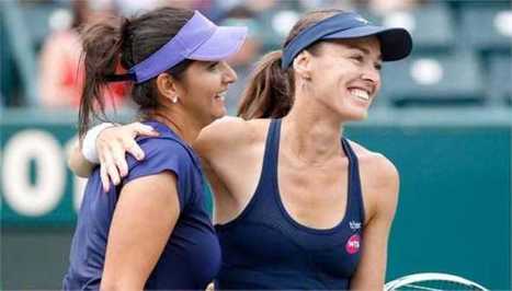 Xxx Sania Mirza Airtel Blue Film - Sania Mirza - Hingis off to winning start in Paris' in news | Scoop.it