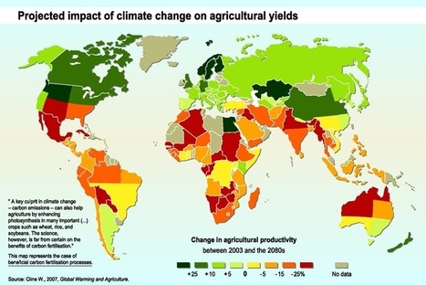 Projected impact of climate change on agricultural yields &mdash; European Environment Agency | Year 9 Geography - Sustainable Biomes | Scoop.it