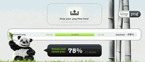 TinyPNG, reduciendo el tamaño de nuestras imágenes en PNG | TIC & Educación | Scoop.it