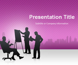 Business Conference PowerPoint Template Purple | PowerPoint and Presentations | Scoop.it