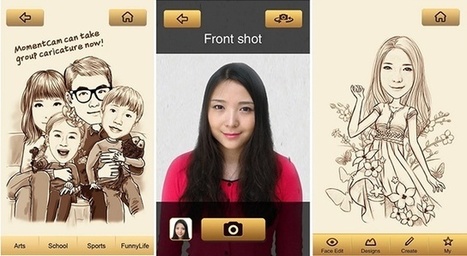 MomentCam, app para convertir fotos en caricaturas | TIC & Educación | Scoop.it