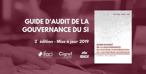 Publication de la mise à jour 2019 du "Guide d'audit de la gouvernance du système d’information de l’entreprise numérique" | Devops for Growth | Scoop.it