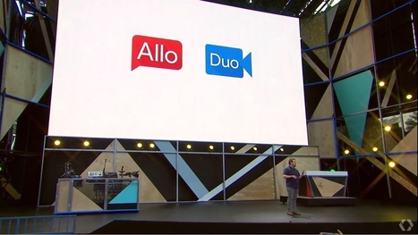 01.Net | Google I/O : "Google dévoile Allo, une messagerie dopée à l'IA | Ce monde à inventer ! | Scoop.it