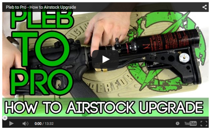 PLEB TO PRO: Fixing that Air Stock with AMPED AIRSOFT - YouTube | Thumpy's 3D House of Airsoft™ @ Scoop.it | Scoop.it