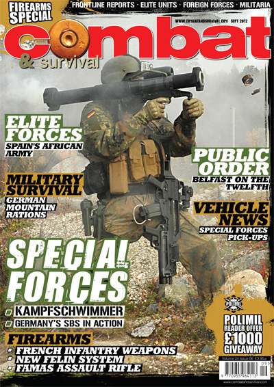 Combat And Survival September 2012 Issue Out No