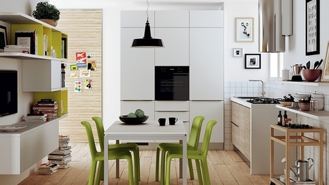 Scavolini: Exquisite Small Kitchen Designs With Italian Style | Good Things From Italy - Le Cose Buone d'Italia | Scoop.it