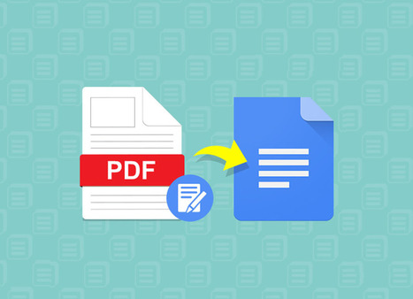 Cómo convertir un PDF en editable con Google Drive o Microsoft Word | TIC & Educación | Scoop.it