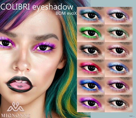 Colibri BOM Eyeshadow June 2025 Group Gift by Mignonne | Teleport Hub - Second Life Freebies | Teleport Hub | Scoop.it