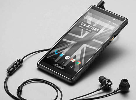 Marshall London : le smartphone qui veut jouer le baladeur audiophile Hi-Res | Geeks | Scoop.it
