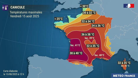 Fortes chaleurs : les Pyrénées-Atlantiques repassent en vigilance orange « canicule » ce vendredi 15 août - La République des Pyrénées.fr | BABinfo Pays Basque | Scoop.it
