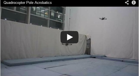 Cuadricópteros haciendo equilibrios con un palo (probablemente mejor que tú) | tecno4 | Scoop.it